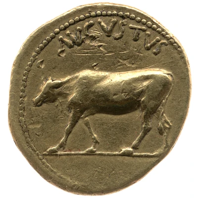 Aureus - Augustus AVGVSTVS 27 BC - 14 AD back