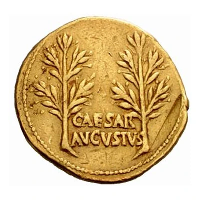Aureus - Augustus CAESAR AVGVSTVS 19 BC - 18 BC back