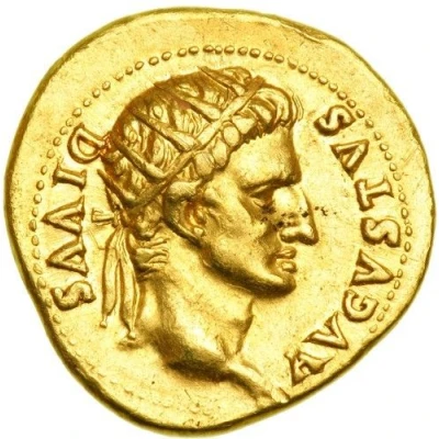 Aureus - Augustus HISPANIA; Victory front