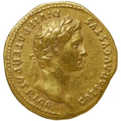 Aureus - Augustus IMP CAES TRAIAN AVG GER DAC P P REST front