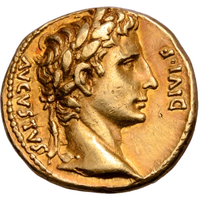 Aureus - Augustus IMP XII 11 BC - 10 BC front
