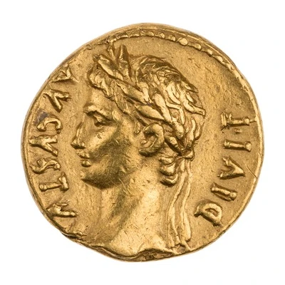 Aureus - Augustus IMP XII 11 BC - 10 BC front