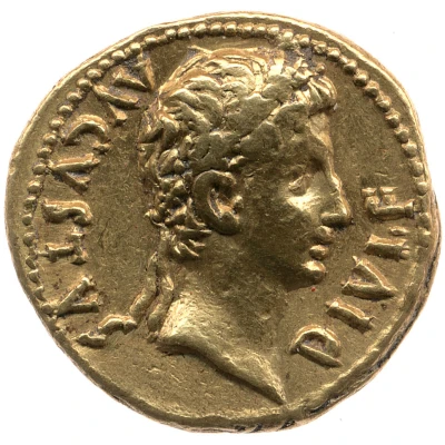 Aureus - Augustus IMP XII 11 BC - 10 BC front