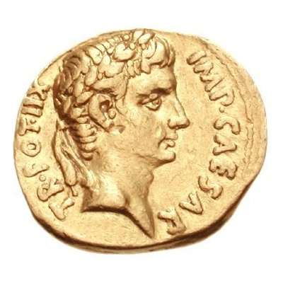 Aureus - Augustus L MESCINIVS AVG SVF P 16 BC - 15 BC front