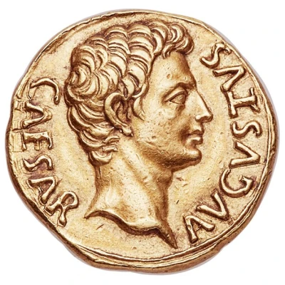 Aureus - Augustus SIGNIS RECEPTIS; Mars 19 BC front