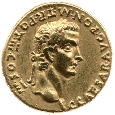Aureus - Caligula S P Q R PP OB CS front