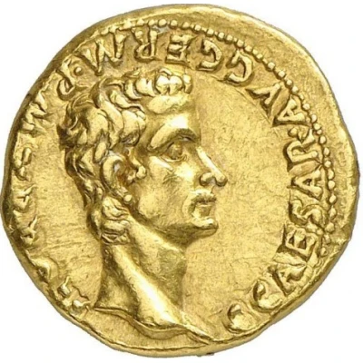 Aureus - Caligula and Germanicus GERMANICVS CAES P C CAES AVG GERM front