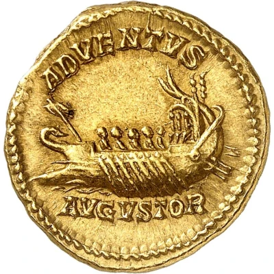 Aureus - Caracalla ADVENTVS AVGVSTOR back