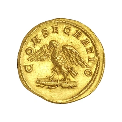 Aureus - Caracalla CONSECRATIO back