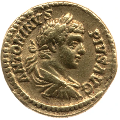Aureus - Caracalla COS II front