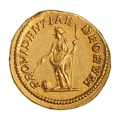 Aureus - Caracalla PROVIDENTIAE DEORVM; Providentia back