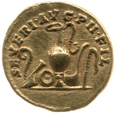 Aureus - Caracalla SEVERI AVG PII FIL back