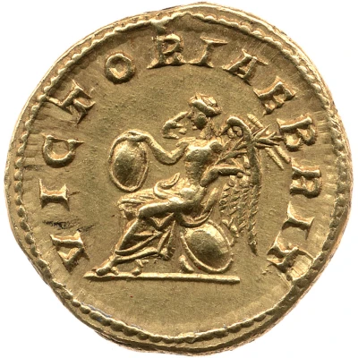 Aureus - Caracalla VICTORIAE BRIT; Victory back
