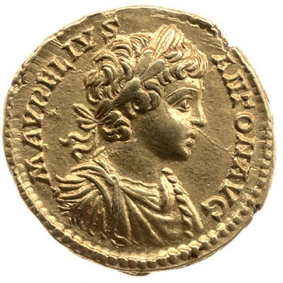 Aureus - Caracalla and Geta P SEPT GETA CAES PONT front