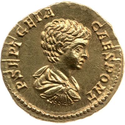 Aureus - Caracalla and Geta P SEPT GETA CAES PONT back