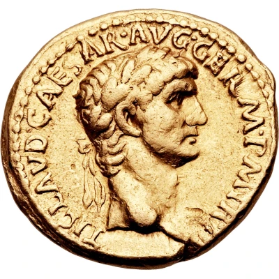 Aureus - Claudius CONSTANTIAE AVGVSTI; Constantia front