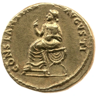Aureus - Claudius CONSTANTIAE AVGVSTI; Constantia back