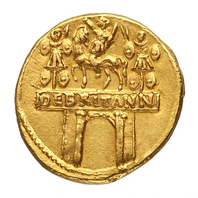 Aureus - Claudius DE BRITANN back