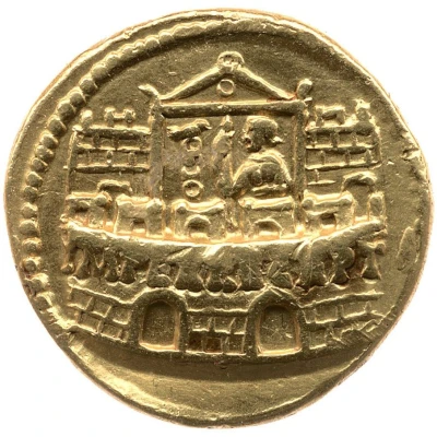 Aureus - Claudius IMPER RECEPT back