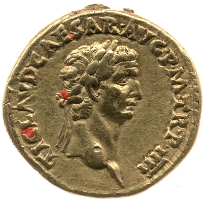 Aureus - Claudius PRAETOR RECEPT front