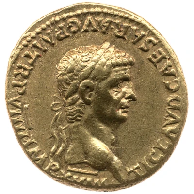 Aureus - Claudius S P Q R PP OB CS front