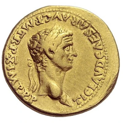 Aureus - Claudius S P Q R PP OB CS front