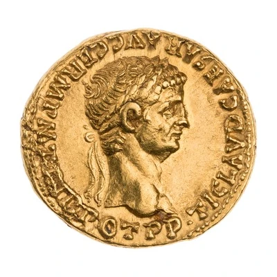 Aureus - Claudius and Agrippina the Younger AGRIPPINAE AVGVSTAE front