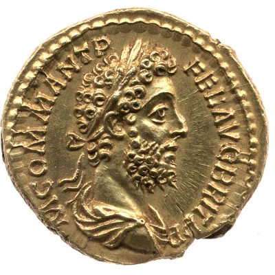 Aureus - Commodus CONC COM P M TR P XVI COS VI; Concordia front