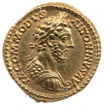 Aureus - Commodus LIBERAL V TR P VII IMP IIII COS III P P; Liberalitas front
