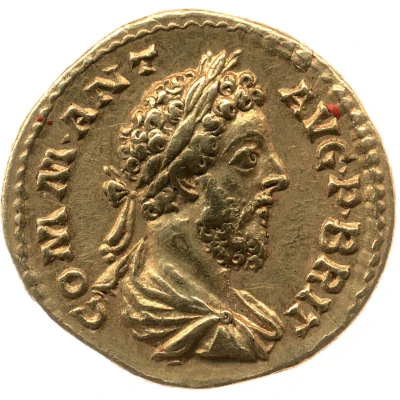 Aureus - Commodus P M TR P X IMP VII COS IIII P P VOT SVSC DEC front