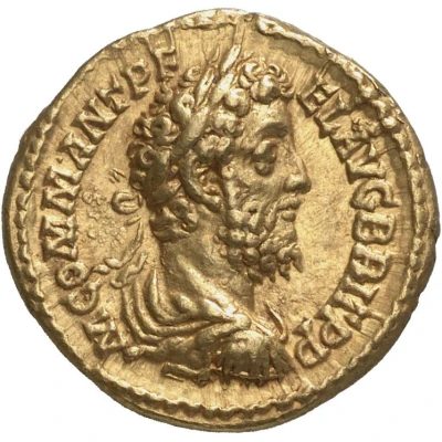 Aureus - Commodus P M TR P XV IMP VIII COS VI front