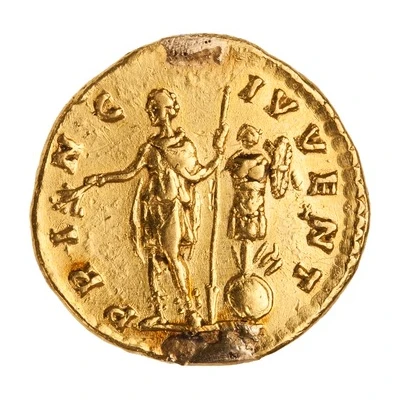 Aureus - Commodus PRINC IVVENT back