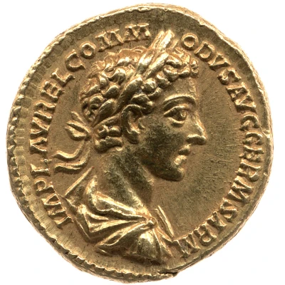 Aureus - Commodus TR P II COS P P DE SARM front