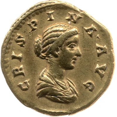 Aureus - Crispina DIS CONIVGALIBVS front