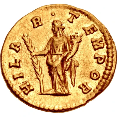 Aureus - Didia Clara HILAR TEMPOR; Hilaritas back