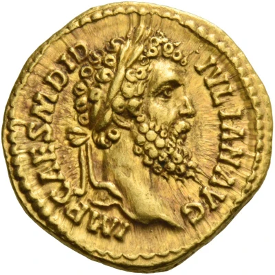 Aureus - Didius Julianus P M TR P COS; Fortuna front