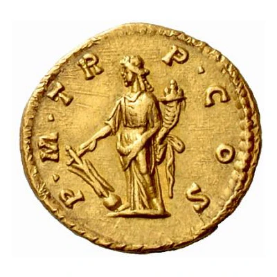 Aureus - Didius Julianus P M TR P COS; Fortuna back