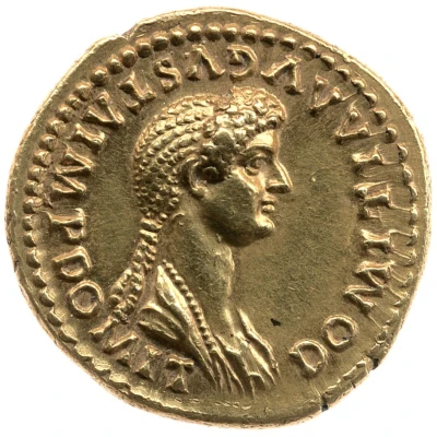 Aureus - Domitia DIVVS CAESAR IMP DOMITIANI F front