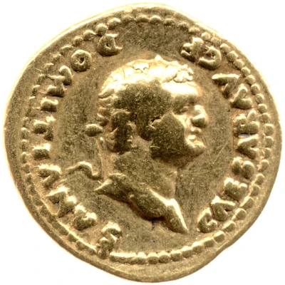 Aureus - Domitian CERES AVGVST; Ceres front
