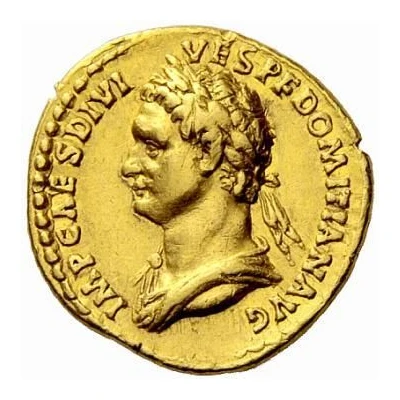 Aureus - Domitian DE GERMAN front