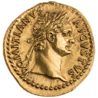Aureus - Domitian GERMANICVS COS XIIII; Minerva front