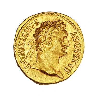 Aureus - Domitian GERMANICVS COS XV; Minerva front