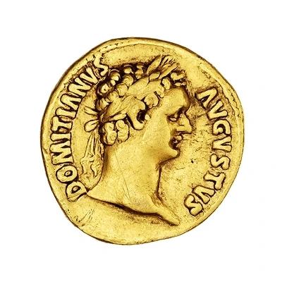 Aureus - Domitian GERMANICVS COS XVII; Germania front