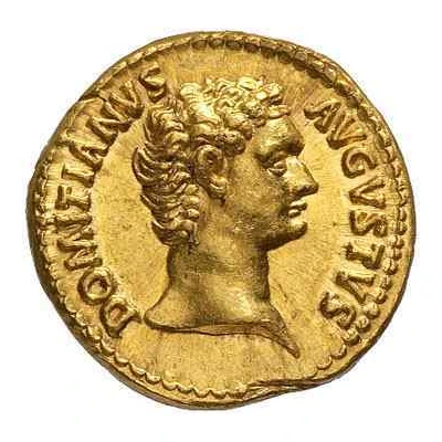 Aureus - Domitian GERMANICVS COS XVII; Minerva front