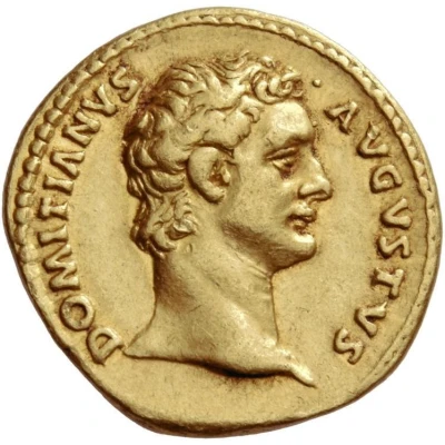 Aureus - Domitian GERMANICVS front