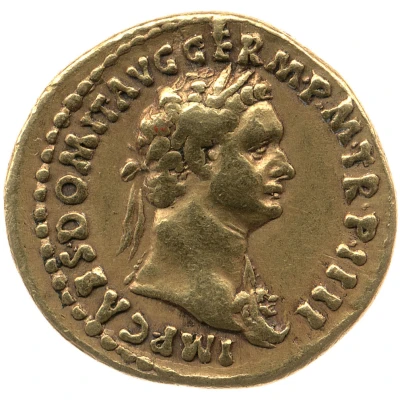 Aureus - Domitian IMP VIIII COS XI CENSORIA POTESTAT P P; Germania front