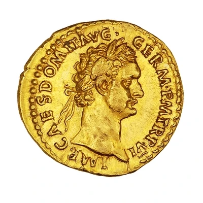 Aureus - Domitian IMP XIIII COS XII CENS P P P; Minerva front