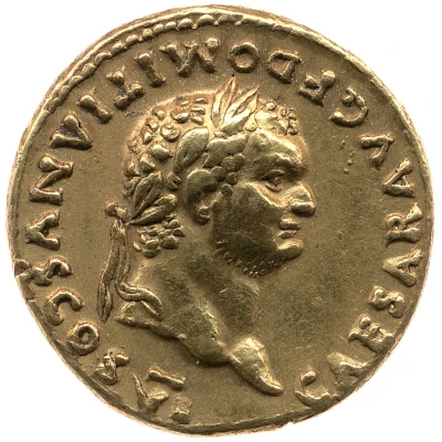 Aureus - Domitian PRINCEPS IVVENTVTIS; Salus front