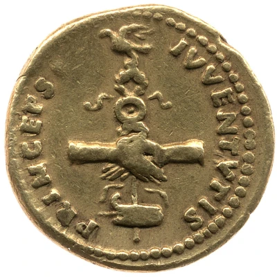 Aureus - Domitian PRINCEPS IVVENTVTIS back