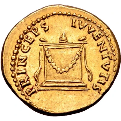 Aureus - Domitian PRINCEPS IVVENTVTIS back